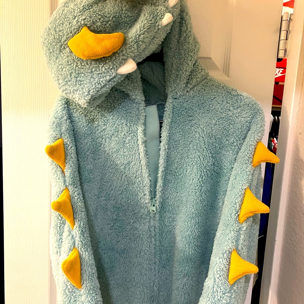 Old Navy gender neutral family matching monster onesie - adult M - Halloween